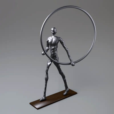 Decorative Sculpture 3D Model AQ3D by AQ3D