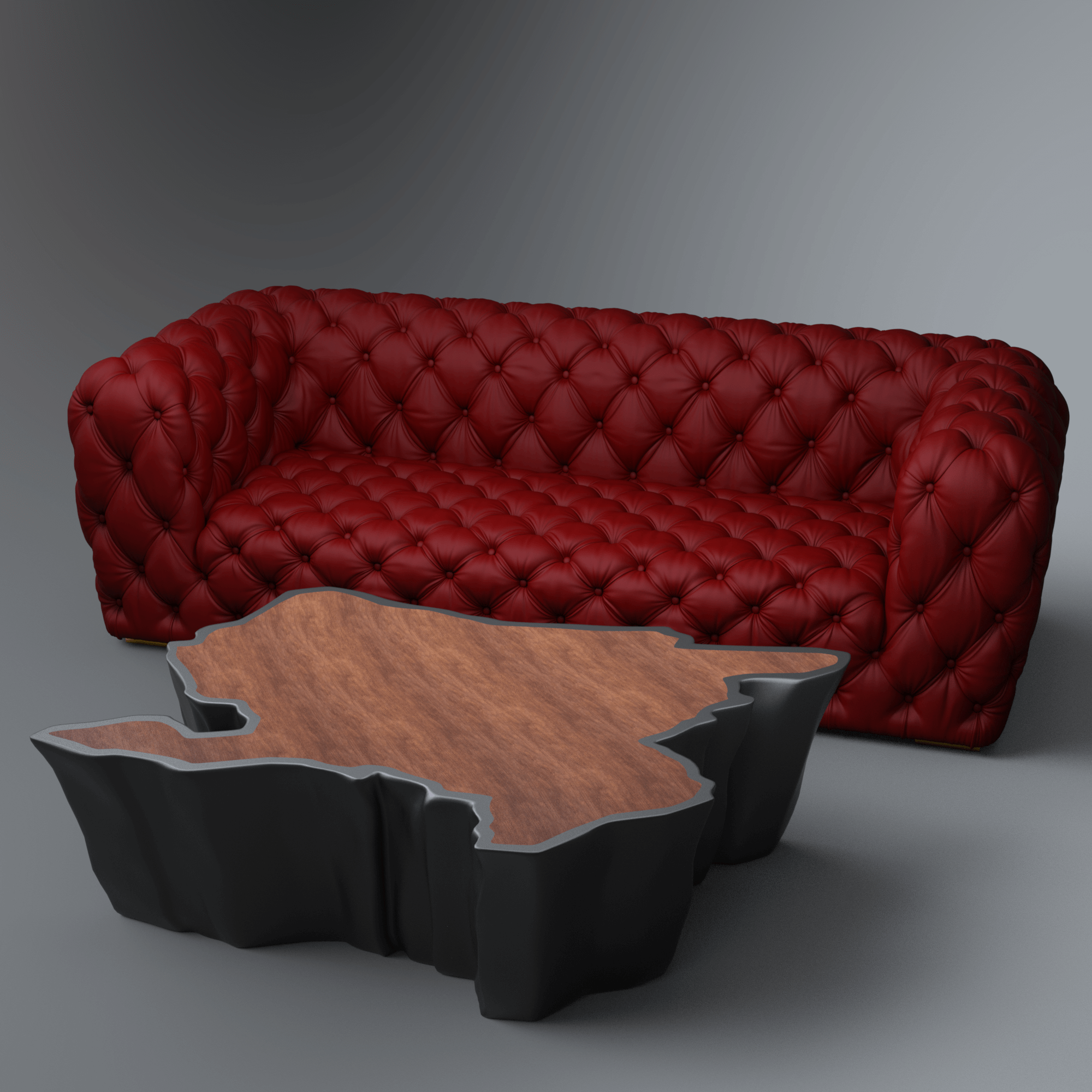 Master Sofa 83 3D Render, Digital Art by AQ3D