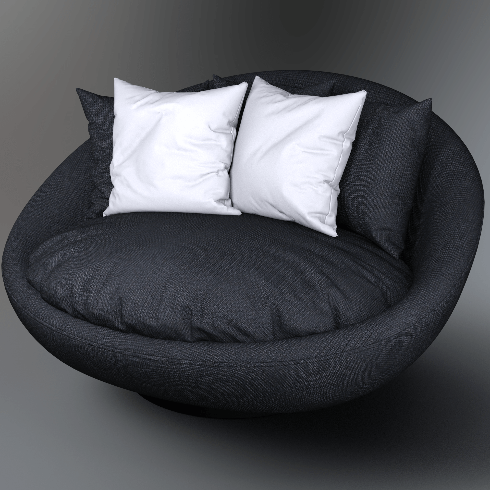 Single Sofa 5 3D Render, Digital Art by AQ3D