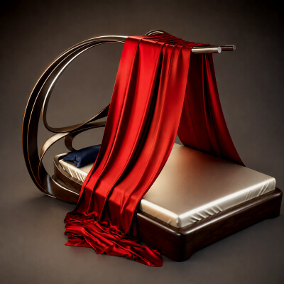 Luxury Canopy Bed 3D Model AQ3D by AQ3D