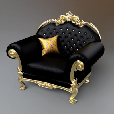 Luxury Chair Design AQ3D by AQ3D