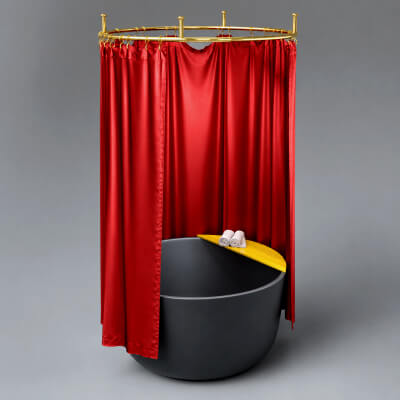 Luxury Modern Bathtub 3D Model AQ3D by AQ3D