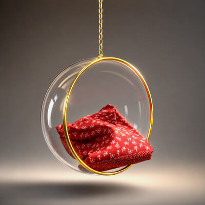 Modern Hanging Swing Chair 3D Model AQ3D by AQ3D