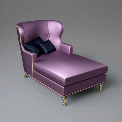 Modern Luxury Fabric Sofa AQ3D by AQ3D