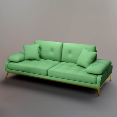 Modern Sofa 3D Model AQ3D by AQ3D