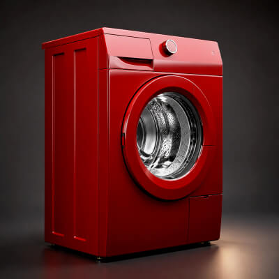 Modern Washing Machine 3D Model AQ3D