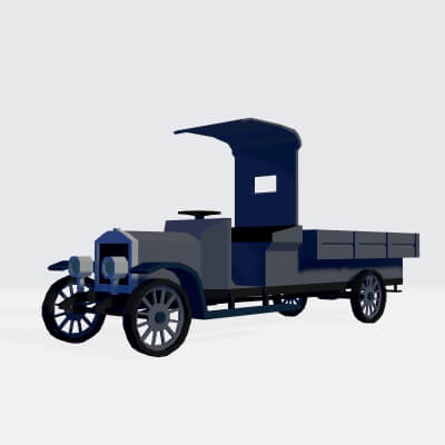 Simple Early 20th Century Truck