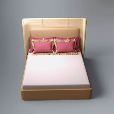 A3S H-Bed Model 10 by Architect3DStudio