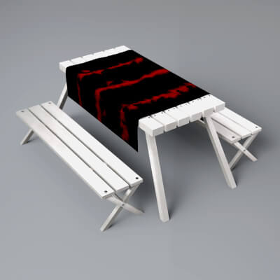 A3S-H Camping Table and Benches