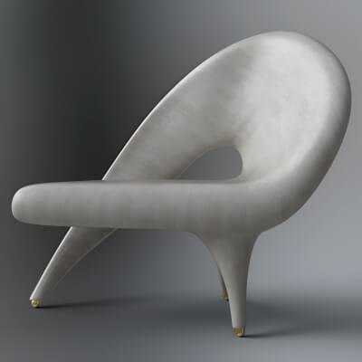 A3S H-Chair 36 by Architect3DStudio