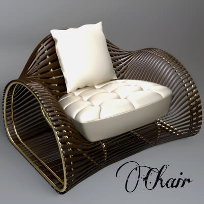 A3S H-Chair 43 by Architect3DStudio