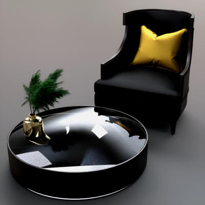 A3S H-Chair &amp Table