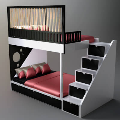 A3S H-Child Bed 7