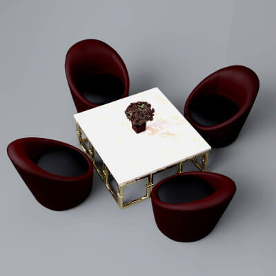 A3S H-Dinning Chair and Table