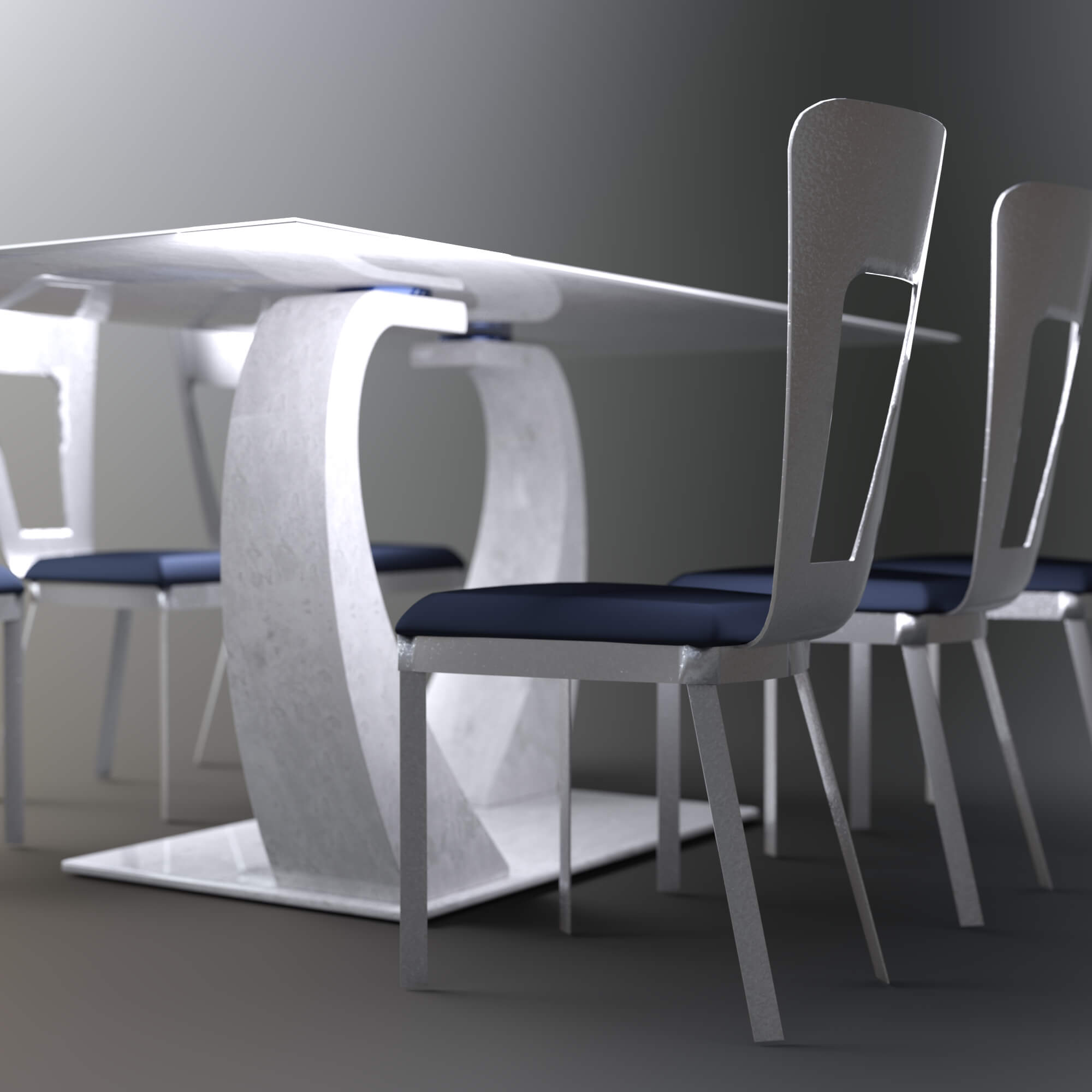 A3S HDinning Table Daz Content by Architect3DStudio