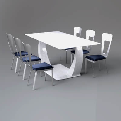 A3S H-Dinning Table