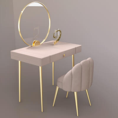 A3S H-Dressing Table 3