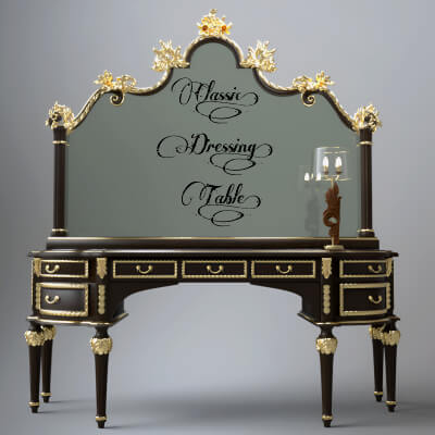 A3S H-Dressing Table 4