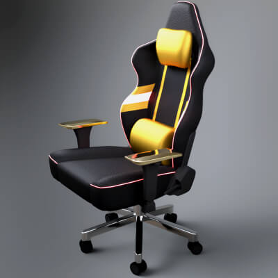 A3S H-Gaming Chair by Architect3DStudio