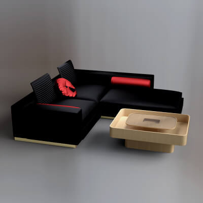 A3S H-Luxury Sofa 2