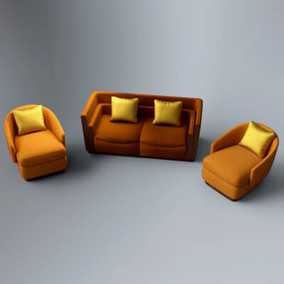 A3S H-Plane Sofa Set