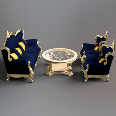 A3S H-Royal Sofa Set 2