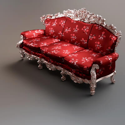A3S H-Sofa Model 10 by Architect3DStudio