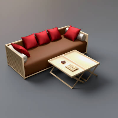 A3S H-Sofa Model 11