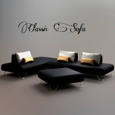 A3S H Sofa Model 39