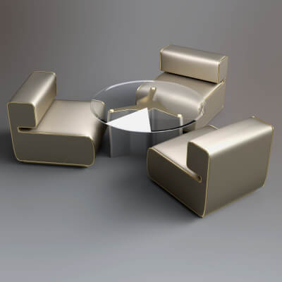 A3S H-Table and Chair 4