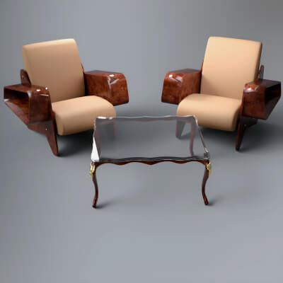 A3S H-Table and Chair 5