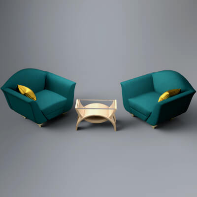 A3S H-Table and Chair 6