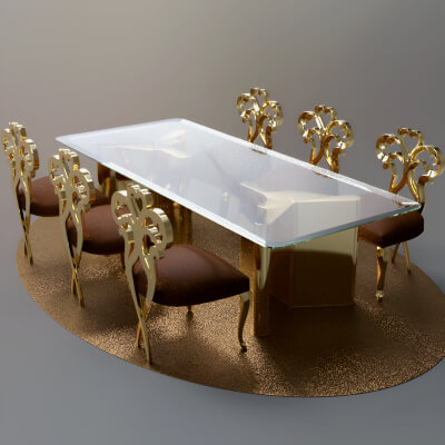 A3S H-Table and Chair 7