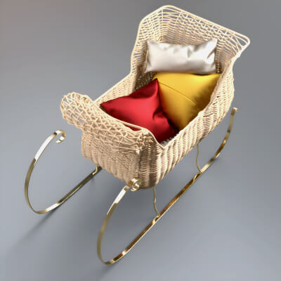 A3S H-Wooden Sleigh