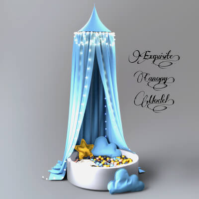 A3S P-Baby Canopy by Architect3DStudio