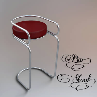 A3S P-Bar Stool 8