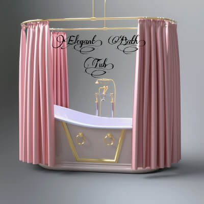 A3S P- Bathtub 2 by Architect3DStudio