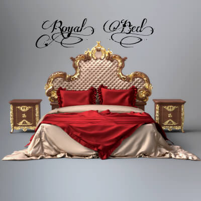 A3S P-Bed Model 105 by Architect3DStudio