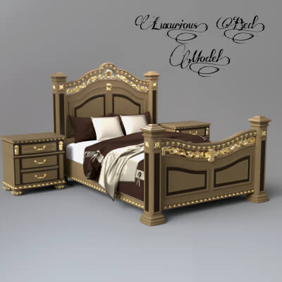 A3S P-Bed Model 121 by Architect3DStudio