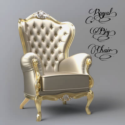 A3S P-Chair 129 by Architect3DStudio