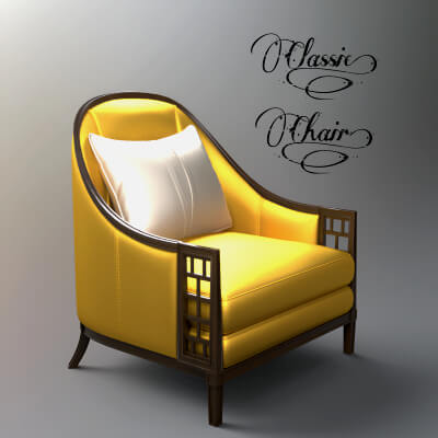 A3S P-Chair 157 by Architect3DStudio