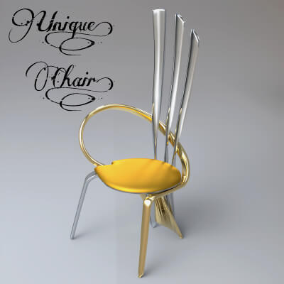 A3S P-Chair 60 by Architect3DStudio