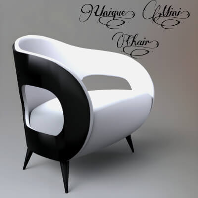 A3S P-Chair 95 by Architect3DStudio