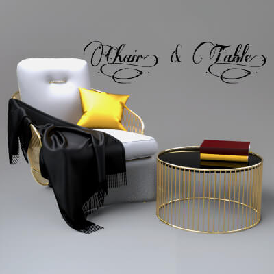 A3S P-Chair and Table