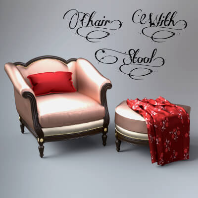 A3S P-Chair with Stool