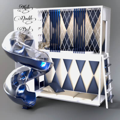 A3S P-Child Bed 21 by Architect3DStudio