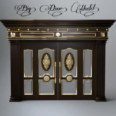 A3S P-Door Model 8 by Architect3DStudio