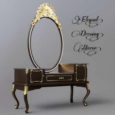 A3S P-Dressing Table 4 by Architect3DStudio