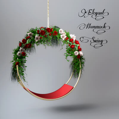 A3S P-Hammock Swing 2 by Architect3DStudio