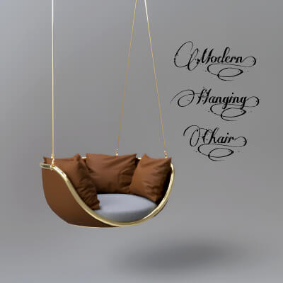 A3S P-Hanging Chair 6 by Architect3DStudio